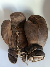 Paire Gants De Boxe Cuir