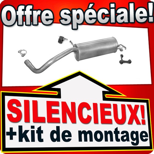 Silencieux arriere pour - arriere, seat