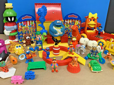 Vintage Sesame Street Big Bird Circus Mixed Lot Fisher Price Playskool Illco
