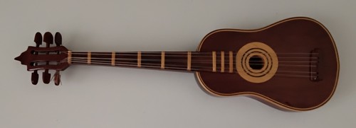 Miniature wooden acoustic - miniature, 12"