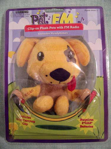 Plush dog puppy radio - dog,