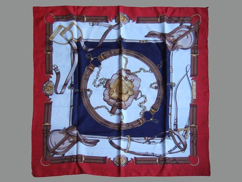 Foulard vintage motifs - ,