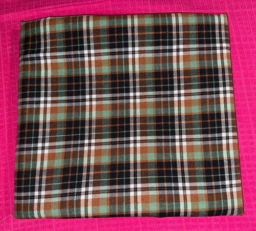 Tissu ancien tartan laine - tissu,