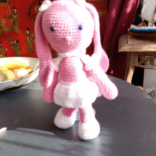 Peluche doudou lapin - , et