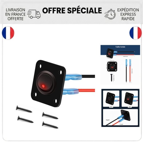 Interrupteur bascule led - interrupteur,