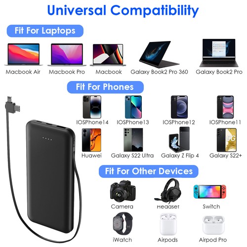 1pc 10000mah power - power, bank