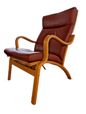 Vintage Fauteuil Cuir Stouby