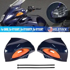 Rétroviseurs Bleu foncé avec clignotants pour BMW R1100RT R1100 RTP R1150 RT