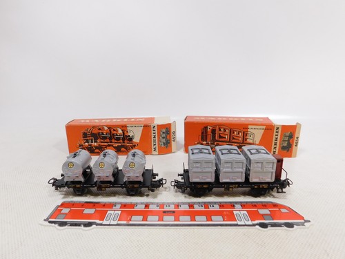 Märklin 2x wagon - h0,