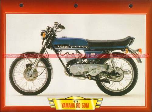 Yamaha rd50m rd50 1978 - rd50m,