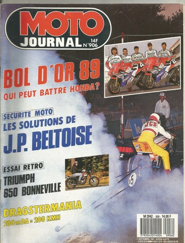 Moto journal 906 triumph - moto,