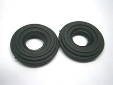 2 pneus avant de tracteur dinky toys 17/8 éme noir,