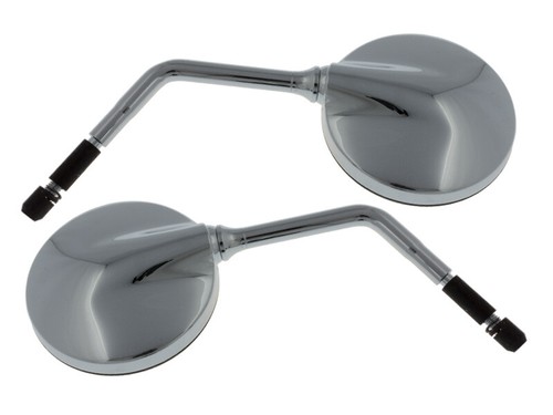 Paire rétroviseurs chrome - de,