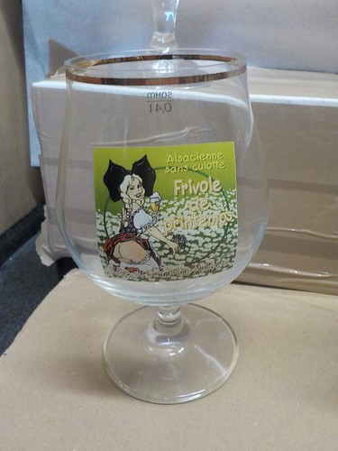 Verre ancien biere - ,