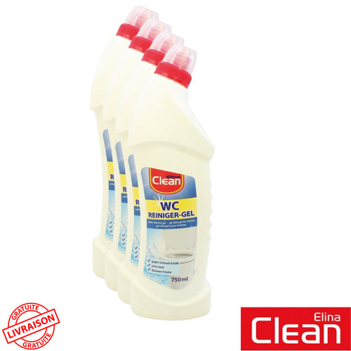 Pack bouteilles de gel - 4,