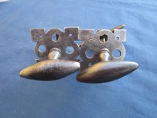 2 poignées olive largeur 6,5