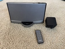 Bose SoundDock Portable Digital Music System Power Cord & Remote N123 WORKS!