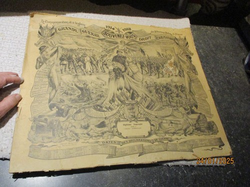 Ancien diplôme souvenir - diplôme,
