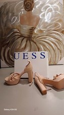 chaussure a talon guess beige