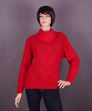 Pull femme Angora, couleur : rouge et taille : XXL 