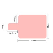 Tapis Pilates Reformer Absorbant la Transpiration Silicone et Daim Artificiel Si