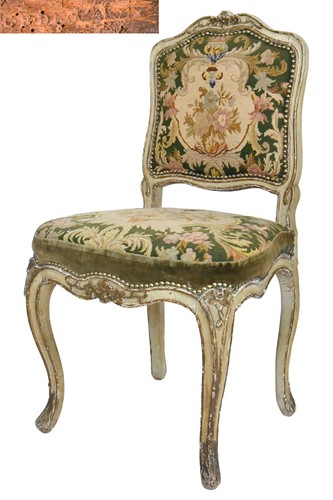 Chaise époque louis xv - chaise,