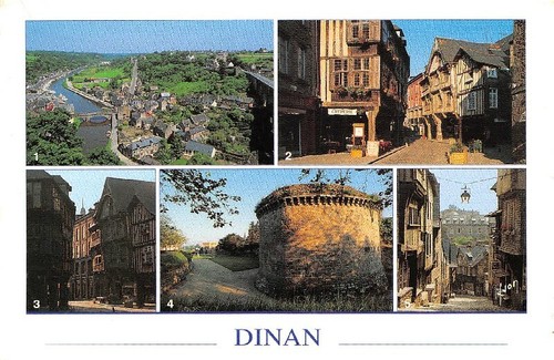Dinan pont gothique et la - le,
