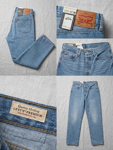 Jean levi 501 crop femme - jean,
