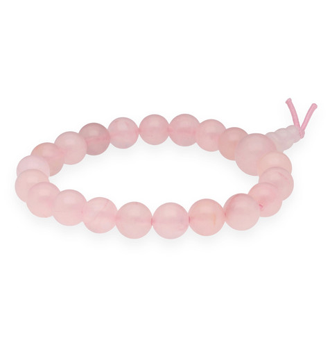 Bracelet quartz rose boules - bracelet,