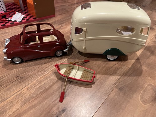Sylvanian families the caravan - families,