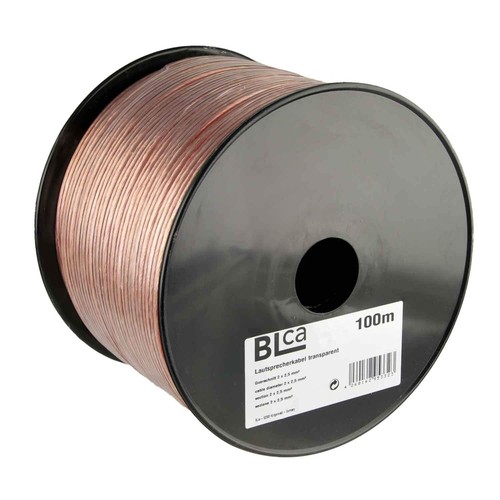 Câble audio 100m 2x2 5mm - audio,