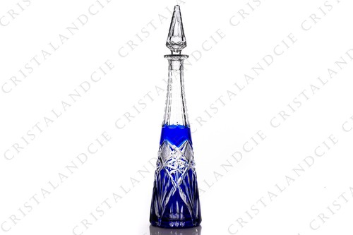 Carafe vin bleue - à,