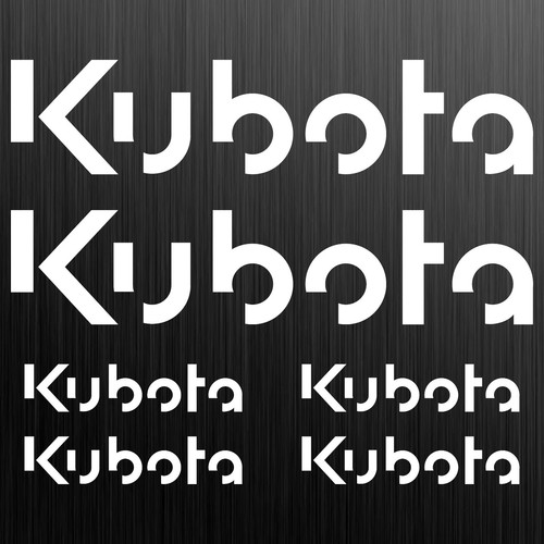 Kubota autocollant sticker - l,