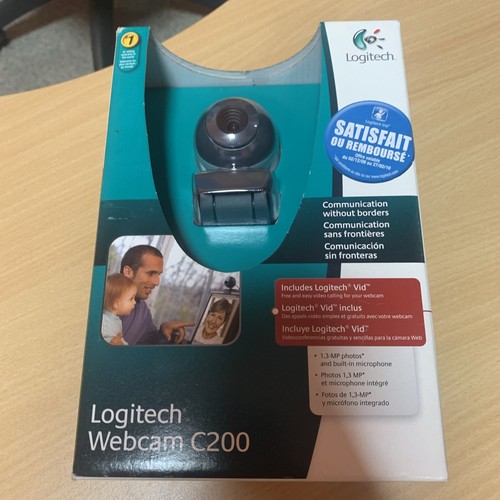 Webcam logitech c200 - webcam,