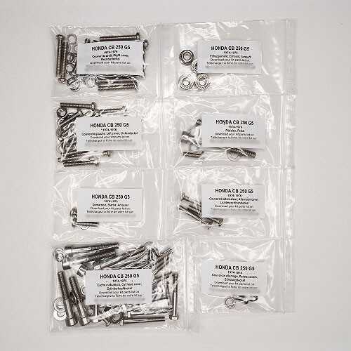 Honda 250 1974 1976 - g, kit