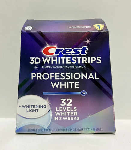 Crest whitestrips pro white - 3d,