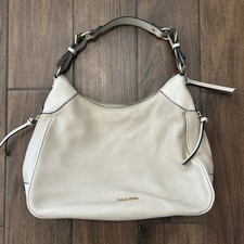 CALVIN KLEIN sack body medium light tan purse