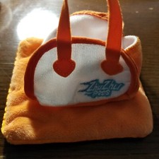 Zhu Zhu Pets Hamster Accessories Carrier And Blanket Orange