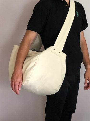 Canvas newspaper carrier - canvas,