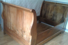 Lit Bateau Louis-Philippe en noyer