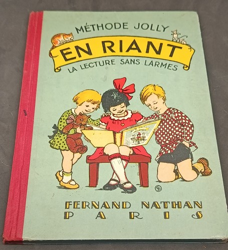 Livre ancien enfant jolly - ancien, r.
