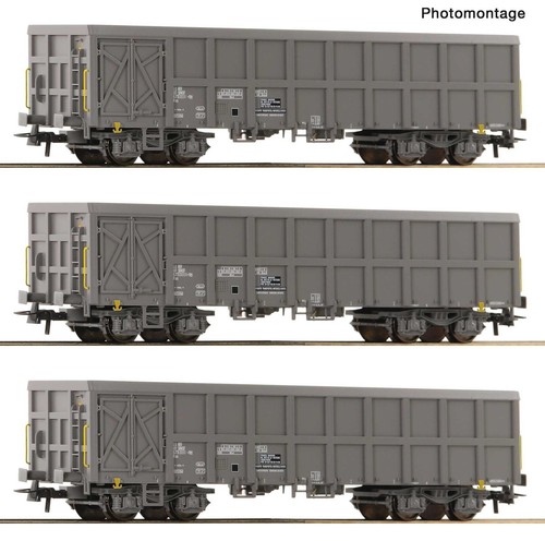 Roco 6600203 set 3 wagons - -,