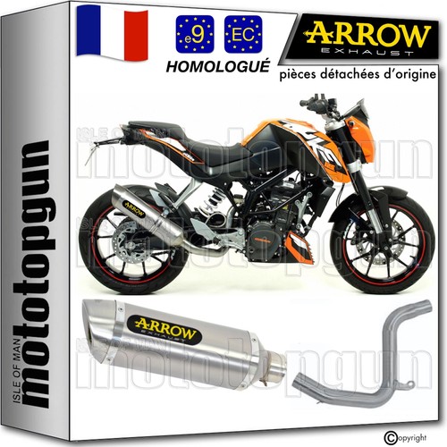 Arrow pot echappement - echappement, approuve