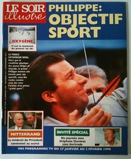 Le Soir illustré du 24/01/1996 Stéphane Steeman/ Face à Farce Raymond Devos