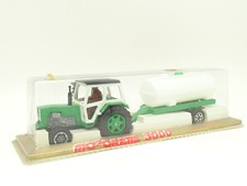 Majorette 3000 Series 1/43 - Tractor with Green Tank Trailer