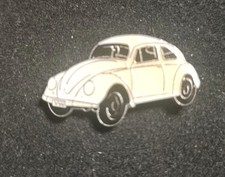 PINS AUTO VOLKSWAGEN COCCINELLE  VW Blanche 