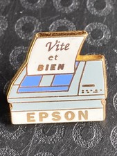 Pin’s Epson Printer Print Signed Arthus Bertrand Paris