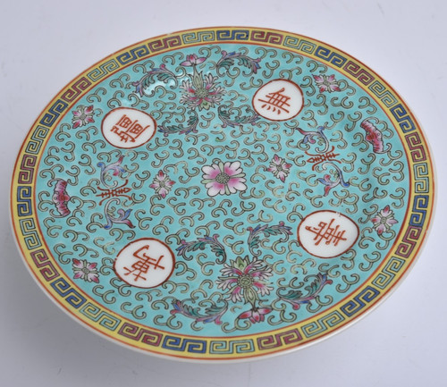 Ancienne assiette - , en