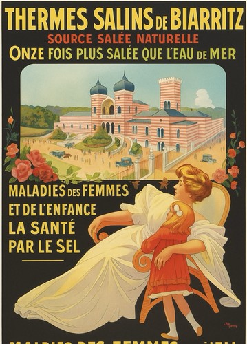 Affiche poster thermes - ,