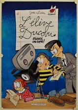 Poster L'ÉLÈVE DUCOBU Silence, we copy! GODI + ZIDROU